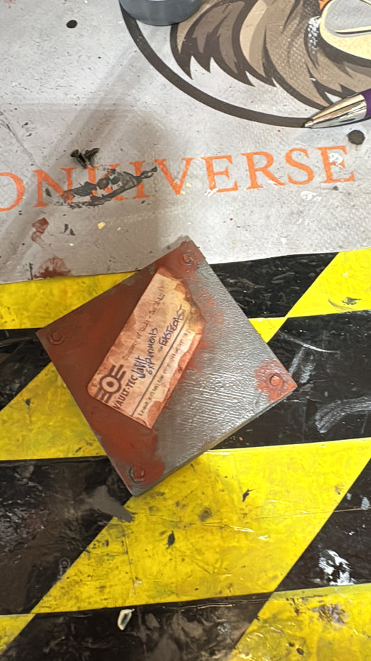 3D printed full sized Fallout New Vegas holotape prop replica