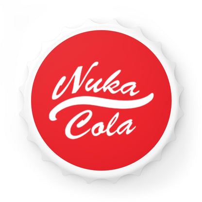 Fallout inspired Nuka Cola Bottle Opener fridge magnet