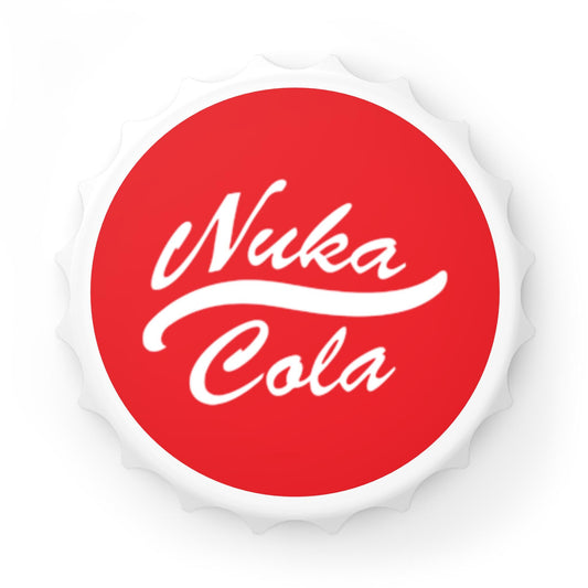 Fallout inspired Nuka Cola Bottle Opener fridge magnet